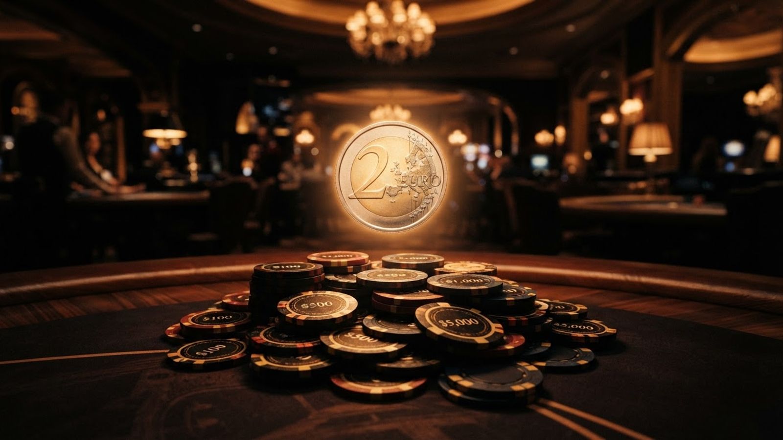 Bonus sans dépôt pièce euro et jetons